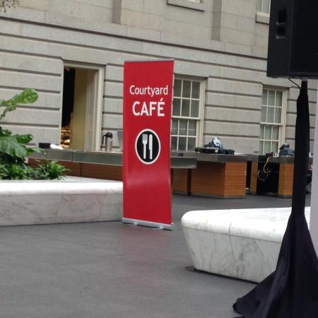 Courtyard Cafe at the National Portrait Gallery