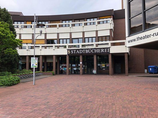 die Stadtbücherei Rüsselsheim