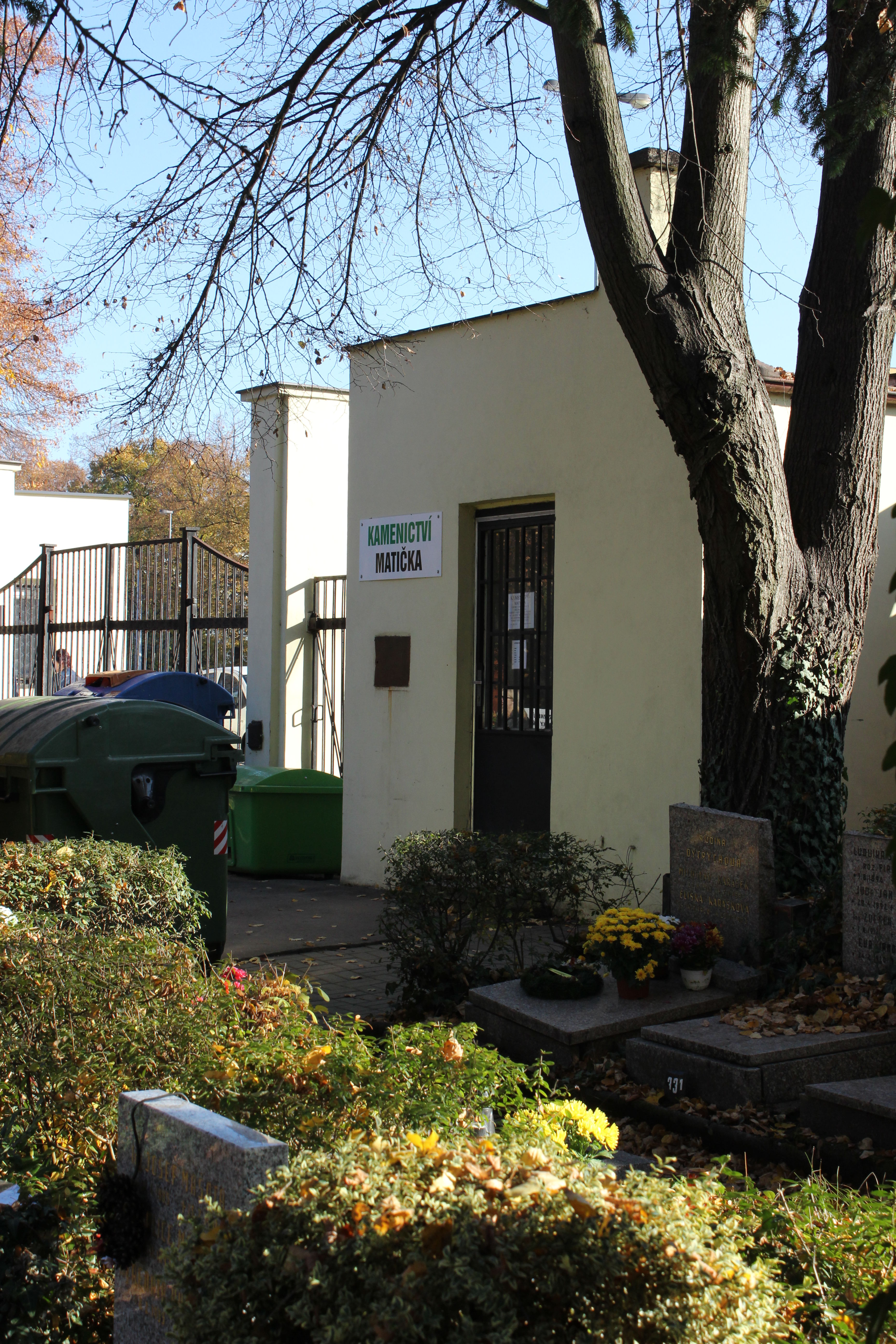 Cemetery in Vokovice